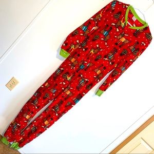 MEET ME UNDER THE MOOSELTOE Sleeper adult onesie